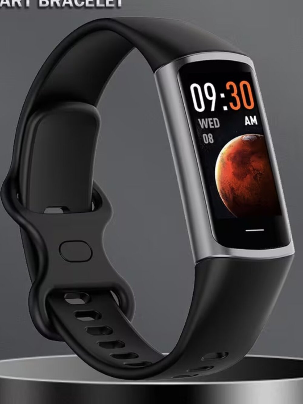 Fitness Tracker watch USB recharge - white or black NEW